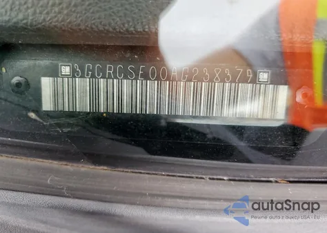 2010 Chevrolet Silverado C1500 Lt из США, поврежденный, VIN 3GCRCSE00AG238379